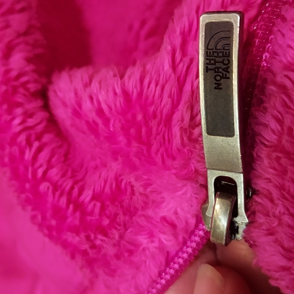 The North Face Hooded Fleece Jacket Small - Hot Pink - Picture 5 of 7